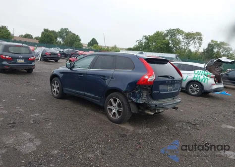 2012 Volvo Xc60 T6 Premier Plus из США, поврежденный, VIN YV4902DZ7C2293803